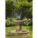 Campania International Borghese Cast Stone Fountain | 32 H x 34.5 W x 34.5 D in | Wayfair FT-224-FN