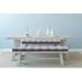 East Urban Home Ambesonne Nautical Bench Cushion Set Of 2, Marine Pattern w/ Stripes Anchors Sailor Navy Design | Wayfair