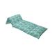 East Urban Home Dolphins Flowers Sea Starfish Coral Seashell Composition Outdoor Cushion Cover Polyester in Green/Gray/Blue | 27 W x 88 D in | Wayfair
