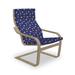 East Urban Home Astronaut & Constellations Indoor/Outdoor Seat/Back Cushion Polyester in Blue | 1.57 H x 21.26 W x 48 D in | Wayfair