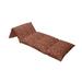 East Urban Home Christmas New Year Ornaments Inspired Outdoor Cushion Cover Polyester in Red/Brown | 27 W x 88 D in | Wayfair