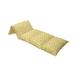 East Urban Home Hibiscus Flowers Outdoor Cushion Cover Polyester in Yellow/Brown | 36 W x 88 D in | Wayfair 50CA6866490A446EB8B33FA81433228F
