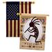 Breeze Decor Home Decor 2-Sided Polyester 3'3 x 2'3 ft. House Flag | 40 H x 28 W in | Wayfair BD-SW-HP-115144-IP-BOAA-D-US18-BD