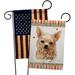 Breeze Decor Miniature Poodle Happiness 2-Sided Polyester 18 x 13 in. Garden Flag | 18.5 H x 13 W in | Wayfair BD-PT-GP-110248-IP-BOAA-D-US21-BD