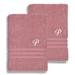 Lark Manor™ Alamanno Monogrammed 2 Piece 1 Turkish Cotton Bath Sheet Towel Set Terry Cloth/Turkish Cotton | Wayfair