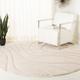 White 96 x 1.18 in Indoor Area Rug - Latitude Run® Reidy Abstract Beige Area Rug, Polypropylene | 96 W x 1.18 D in | Wayfair