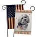 Breeze Decor Miniature Poodle Happiness 2-Sided Polyester 18 x 13 in. Garden Flag | 18.5 H x 13 W in | Wayfair BD-PT-GP-110185-IP-BOAA-D-US20-BD