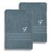 Lark Manor™ Alamanno Monogrammed 2 Piece 1 Turkish Cotton Bath Sheet Towel Set Terry Cloth/Turkish Cotton | Wayfair