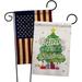 Ornament Collection Magic of Christmas 2-Sided Polyester 18.5 x 13 in. Garden Flag in Green/Red/White | 18.5 H x 13 W in | Wayfair