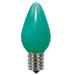 Vickerman Light Bulb, Ceramic in Green | 2 H x 0.8 W x 0.8 D in | Wayfair XLEDSC74T-25