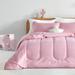 Isabelle & Max™ Zurich Comforter Set Polyester/Polyfill/Microfiber in Pink/Yellow | Twin Comforter + 1 Standard Sham | Wayfair