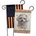 Breeze Decor Miniature Poodle Happiness 2-Sided Polyester 18 x 13 in. Garden Flag | 18.5 H x 13 W in | Wayfair BD-PT-GP-110262-IP-BOAA-D-US21-BD