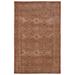 Orange 48 x 0.125 in Area Rug - Kaleen Restoration Oriental Hand-Knotted Wool Area Rug in Paprika Wool | 48 W x 0.125 D in | Wayfair RES04-53-46