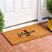 Stogner Non-Slip Indoor & Outdoor Doormat Coir in White Laurel Foundry Modern Farmhouse® | 24" W x 36" L | Wayfair F9AB8F0203044BAD9BC0A58AA1694031