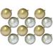 The Holiday Aisle® 2 Piece Solid Ball Ornament Set Plastic in Gray/Yellow | 3 H x 3 W x 3 D in | Wayfair 4A864ED029B24D95B0C1F2F80BC4408B