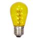 The Holiday Aisle® Plastic Light Bulb in Yellow | 3.5 H x 1.75 W x 1.75 D in | Wayfair 71B841EA6C6542AFA35463667BEA2AB7