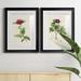 Red Barrel Studio® Pretty Pink Botanicals II Premium Framed Print - Ready To Hang Paper, Bamboo in Gray | 24.5 H x 37 W x 1 D in | Wayfair