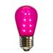 The Holiday Aisle® Plastic Light Bulb in Pink | 3.5 H x 1.75 W x 1.75 D in | Wayfair CF1A8A01F3D944F9BE13AF32F560C014