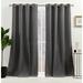 Nicole Miller New York Sawyer Light Filtering Grommet Top Curtain Panel Pair