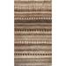 Modern Gabbeh Kashkoli Oriental Wool Area Rug Hand-knotted Carpet - 3'1" x 4'10"