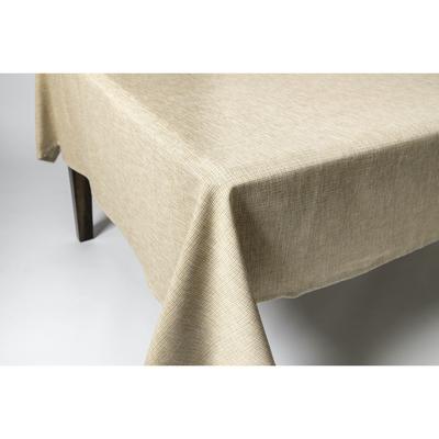 Wide Width TWEED TABLECLOTHS by LINTEX LINENS in Beige Green (Size 60" W 120"L)