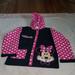 Disney Jackets & Coats | Kids Minnie Mouse Rain Coat ,Size M/L , Black,Pink, And White | Color: Black/Pink | Size: M/L
