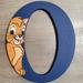 Disney Accents | Hand Painted Oliver And Company Cat Letter Alphabet | Color: Blue/Orange | Size: Os