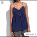 Madewell Tops | Madewell Silk Cami - Large | Color: Purple/Black | Size: 8