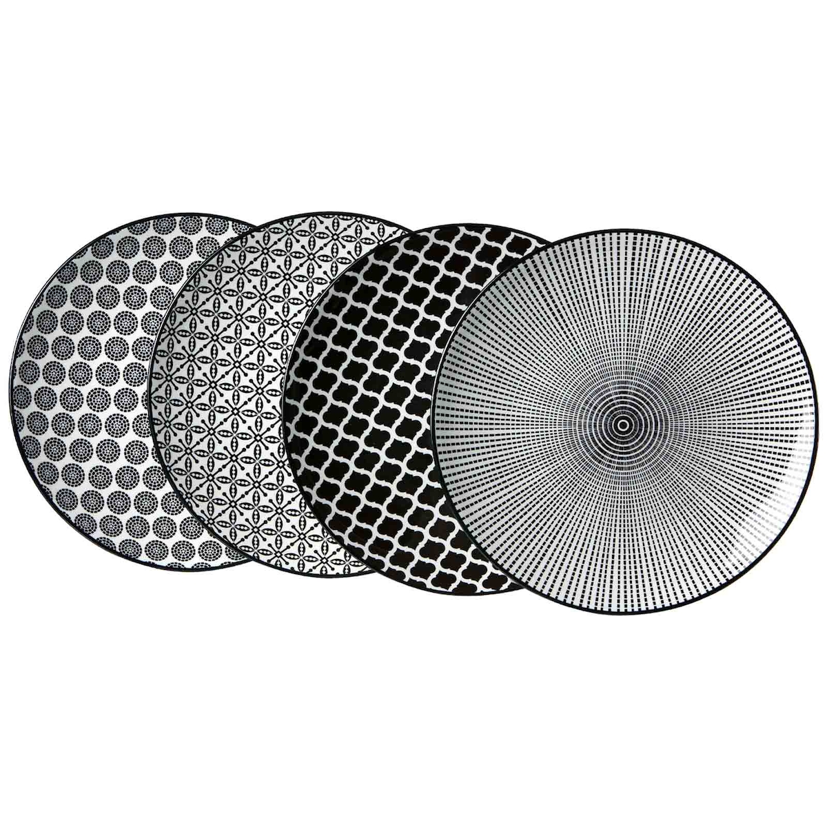 Ritzenhoff & Breker Takeo Mixed Speiseteller ø 26,5 cm 4er Set Image