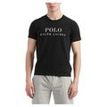Ralph Lauren - Men's Short-Sleeved T-Shirt Black Logo 714830278007 - Black - Large