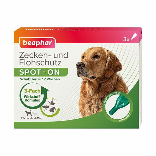 Zecken-Und Flohschutz Spot-on f.große Hunde 6 ml Tropfen