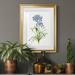 Red Barrel Studio® Blue Lively Botanical I - Picture Frame Painting Print on Paper in Blue/Green/Indigo | 24.5 H x 18.5 W x 1.5 D in | Wayfair