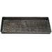 Mophead 30" x 13" Indoor Boot Tray Metal in Black Home Furnishings by Larry Traverso | 30 H x 13 W in | Wayfair TR0611