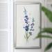 Winston Porter Fresh Cut Lavender II - Picture Frame Painting on Canvas Canvas, Solid Wood in Black/Blue/Green | 42.5 H x 22.5 W x 1.5 D in | Wayfair