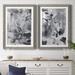 Orren Ellis Black & White Mix I Premium Framed Matte - Ready To Hang Paper, Solid Wood in Black/Blue/Green | 37.5 H x 27.5 W x 1 D in | Wayfair