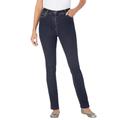 Plus Size Women's Stretch Slim Jean by Woman Within in Indigo (Size 36 T)