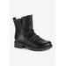 Women's Logger Banff Ankle Bootie by MUK LUKS in Black (Size 9 1/2 M)