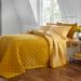 BH Studio Reversible Quilted Bedspread by BH Studio in Gold Maize (Size KING)