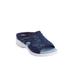 Plus Size Women's The Tracie Slip On Mule by Easy Spirit in Dark Blue (Size 7 1/2 WW)