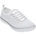 Wide Width Women's CV Sport Ariya Slip On Sneaker by Comfortview in White (Size 13 W)