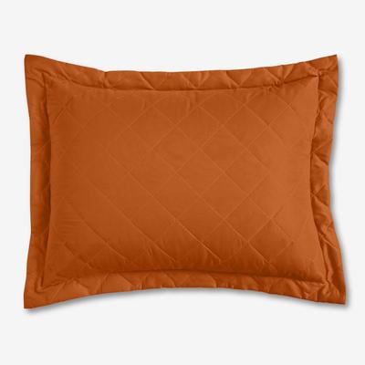 BH Studio Reversible Quilted Sham by BH Studio in Terracotta Taupe (Size KING) Pillow