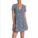 Madewell Dresses | Nwt Madewell Flower Dress Size 0 | Color: Blue/Black | Size: 0