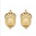 Kate Spade Jewelry | Kate Spade New York Pave Acorn Golden Stud Earrings | Color: Gold | Size: Os