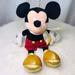 Disney Toys | Disney Christmas Mickey Mouse Plush 16 Inches | Color: Black/Red | Size: Osbb