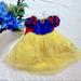 Disney Costumes | Disney’s Snow White Dress | Color: Blue/Yellow | Size: 3t