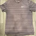 Nike Shirts | Gray Nike Dri-Fit T-Shirt | Color: Gray | Size: L