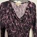 Michael Kors Tops | Micheal Kors Dark Purple Shirt With Lavender Tie Dye | Color: Purple | Size: S