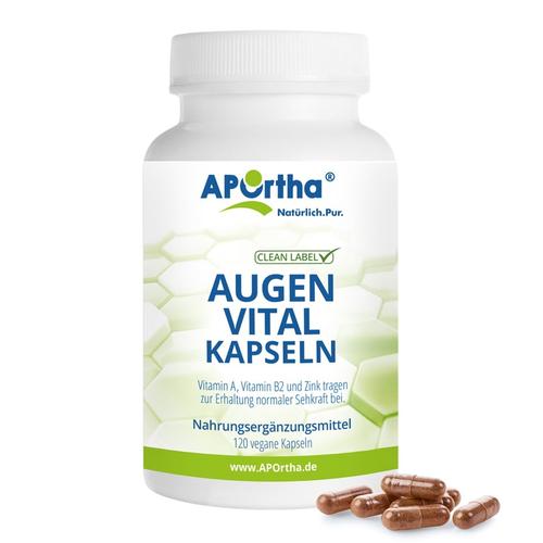 APOrtha APOrtha® Augen-Vital-Kapseln - vegane Kapseln Vitamine 66 g