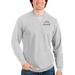 Men's Antigua Heathered Gray Los Angeles Chargers Reward Crewneck Pullover Sweatshirt