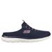 Skechers Women's Summits - Swift Step Shoes | Size 10.0 | Navy/Hot Pink | Textile/Synthetic | Vegan | Machine Washable